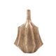 Organic modern white earthenware vase, France 1970s