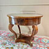 Guéridon, Table De Salon En Acajou D’époque Empire XIX Eme Siècle
