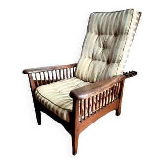 Fauteuil morris arts and crafts 1940