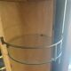 Rotating wooden bar cart from the 1950s.