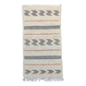 Tapis marocain Kilim beige 70x130 cm