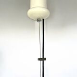 Harvey Guzzini Alicante Large White Acrylic Lamp with Sculptural Shape, 1960s