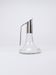 Riedel Mesa Elegant Silver & Crystal Carafe, Decanter, Pitcher, Italy, 1980s
