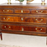 Chest of drawers louis XVI mahogany