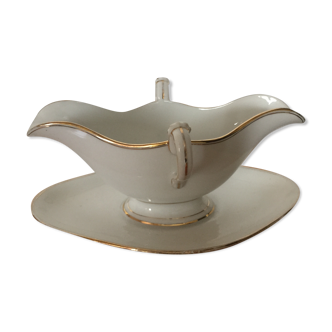 Paris porcelain sauce dish