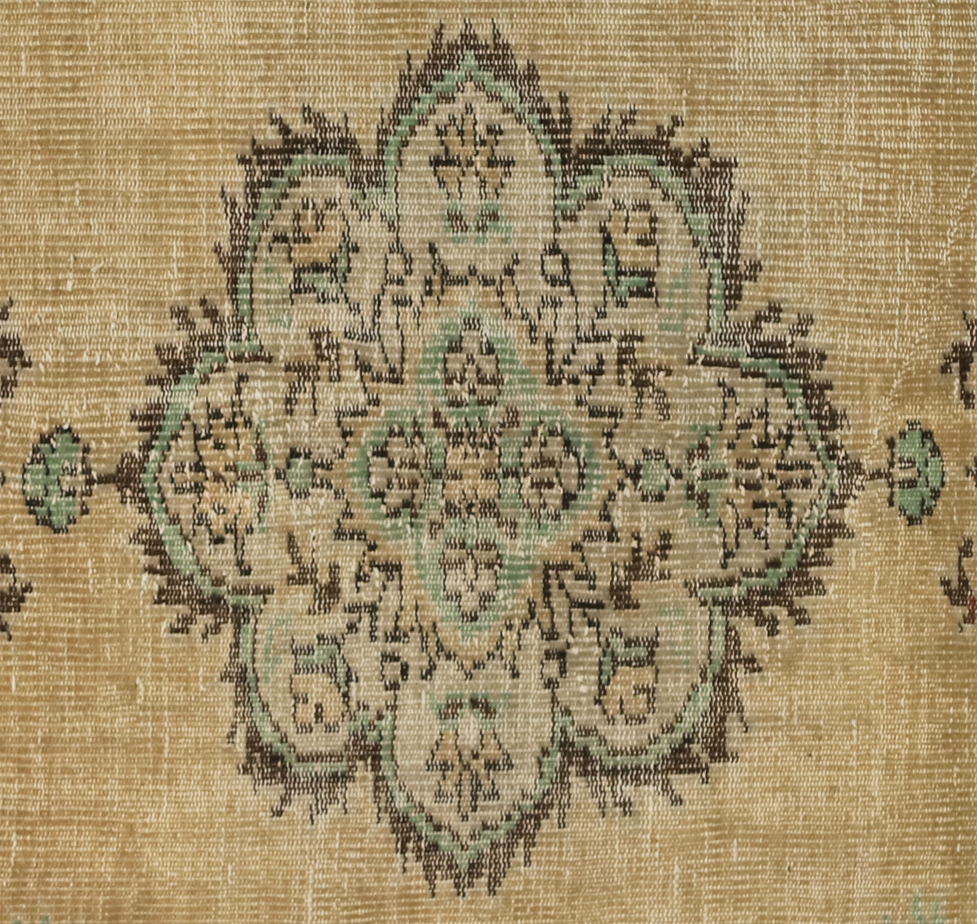 Anatolian handmade vintage rug 217 cm x 145 cm