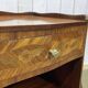 Louis XV style bedside table in rosewood and oak from the 1970s.