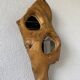 Set de 4 miroirs organiques brutalistes en bois années 50