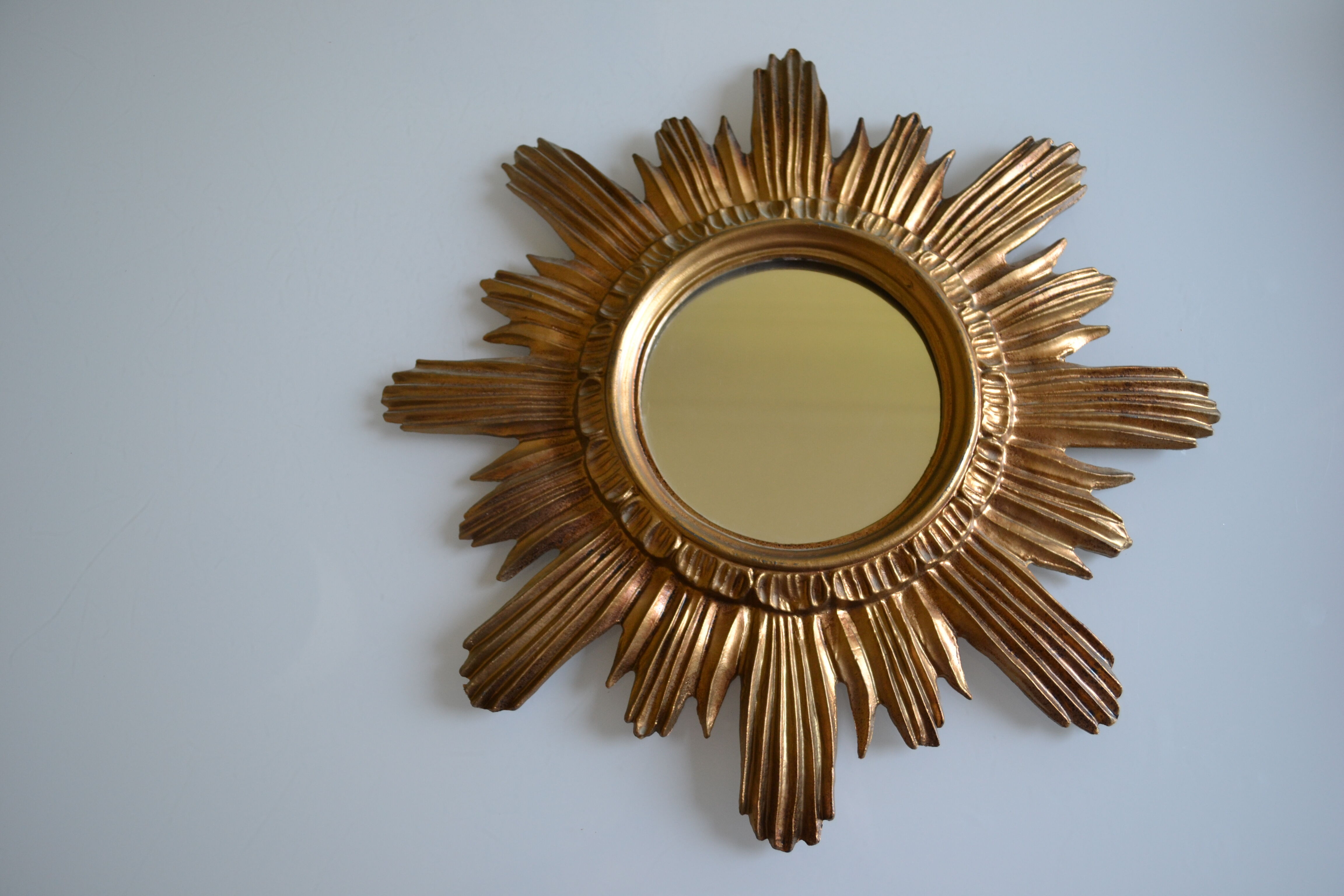 Vintage sun mirror 50s 60s