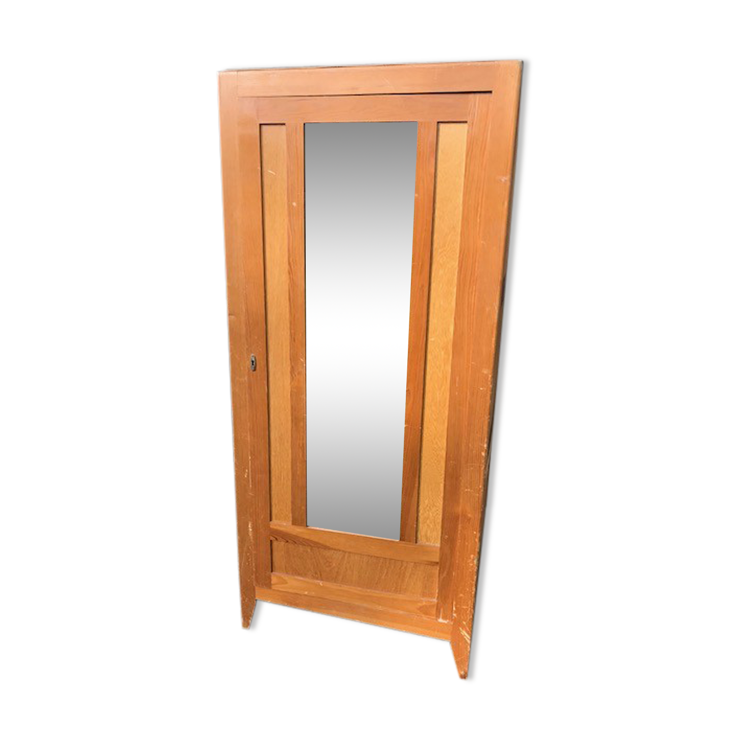 Parisian wardrobe with mirror