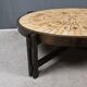 Table basse signée R. Capron, collection les Herbiers, Vallauris – 1960