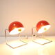 Mid-century table lamps designed by Josef Hurka for Napako, 1960's