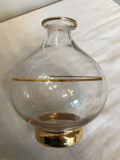 Carafe à liqueur vintage liseret doré
