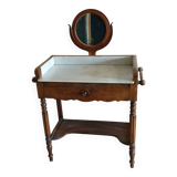 Dressing table with marble top