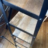 Industrial shelf ladder