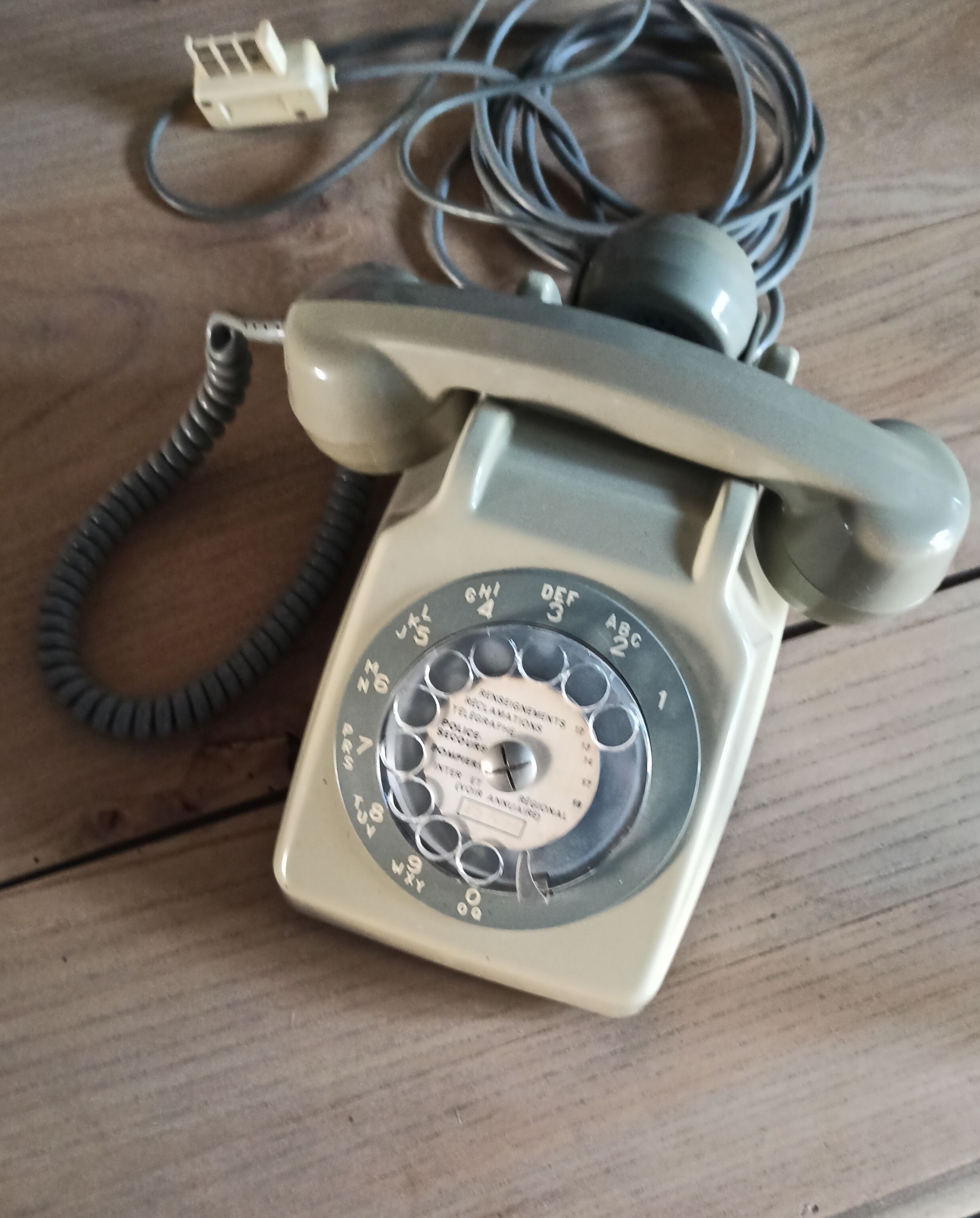 Grey scooter phone