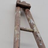 Échelle de maraîcher récolte fruitière en bois ancien -3m65