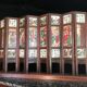 Chinese screen genre scene on alabaster