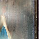 Oil on canvas portrait of a woman