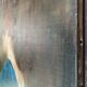 Huile sur toile portrait de femme