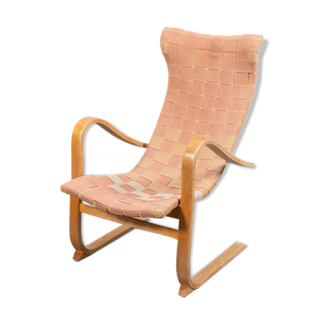 Deck chair 'Patronen' by Gustav Axel Berg 1940s Sweden