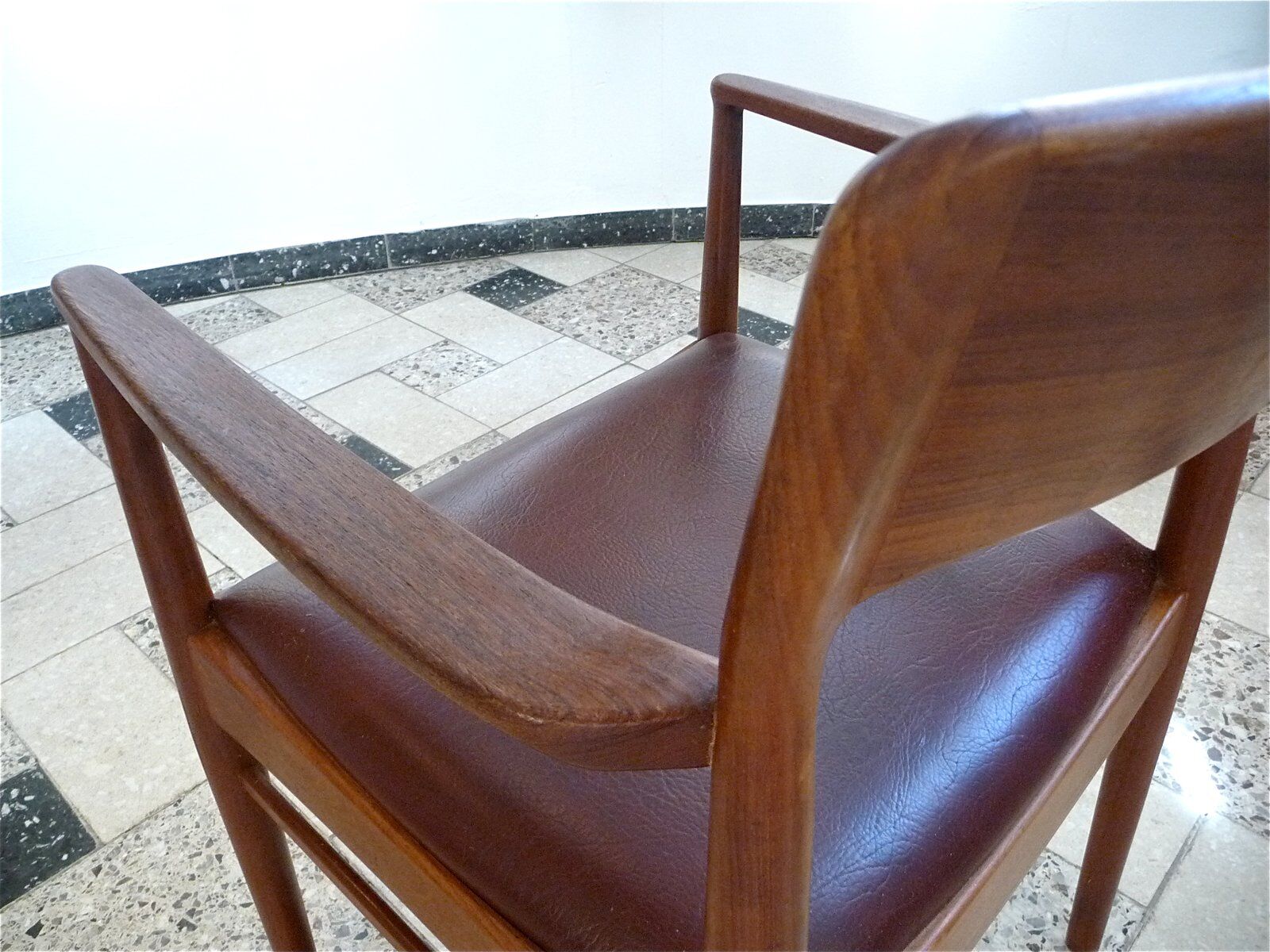 Set of 2 Scandinavian teak armchairs from Korup Stolefabrik, Denmark 1960s