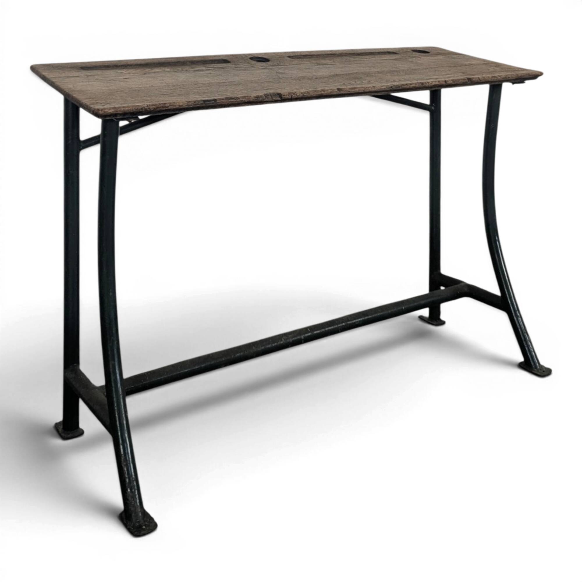 Vintage school desk from the 1960s