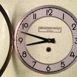 Wall clock with formica key