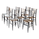 Spinetto dining chairs by Chiavari, Italy 1960s