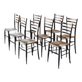Spinetto dining chairs by Chiavari, Italy 1960s