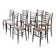 Spinetto dining chairs by Chiavari, Italy 1960s