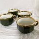 Coffee cups Bistrot Yves Deshoulieres Apilco empire green