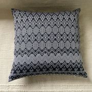 Cushion Kachin gray white 50x50 cm