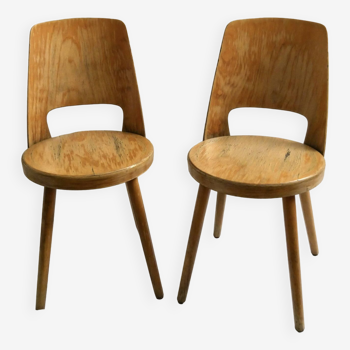 Pair of Mondor Baumann chairs