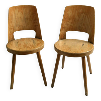Pair of Mondor Baumann chairs