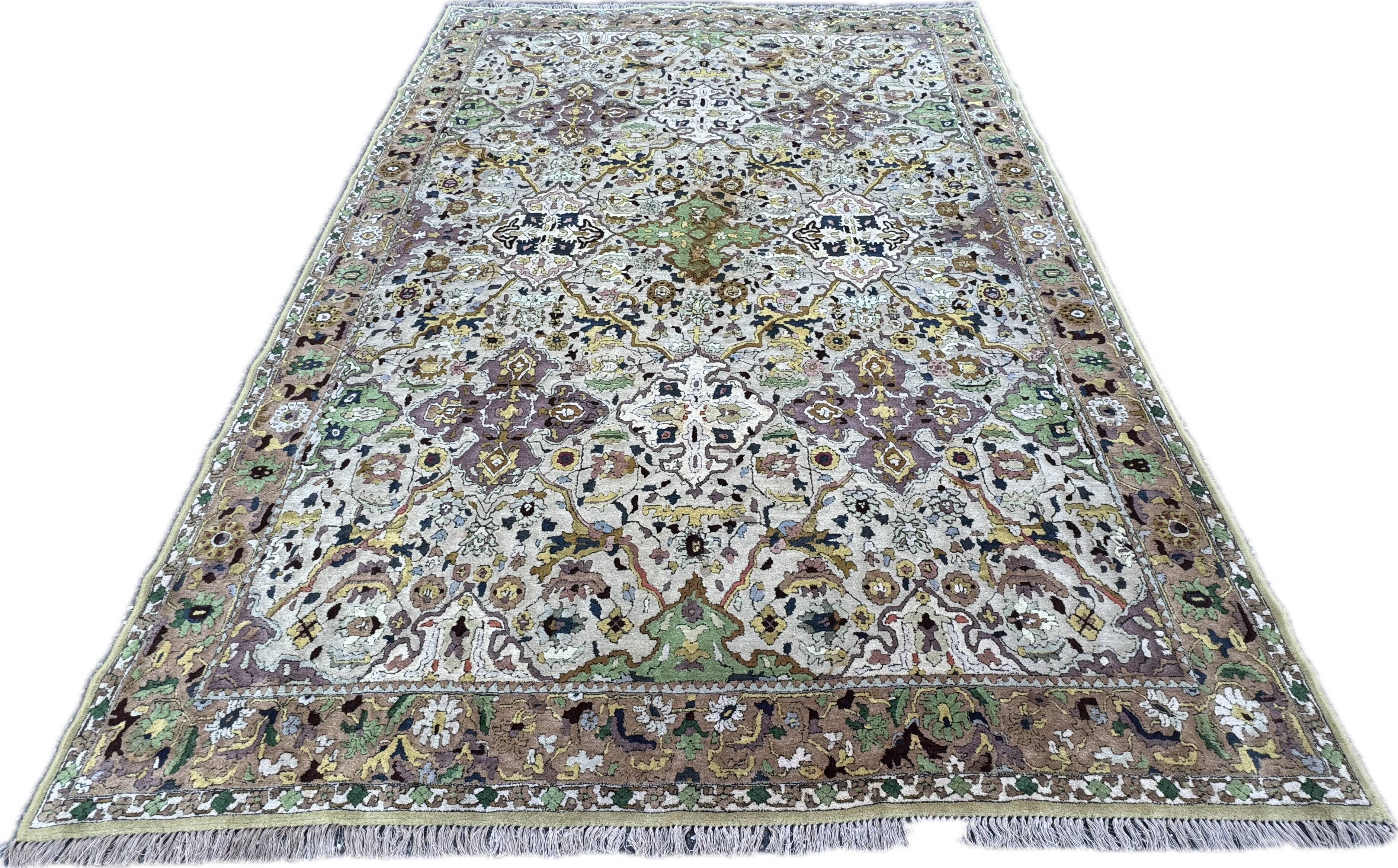 French Janus Lily Point Rug