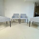 Set of 4 Arper Saari designer armchairs