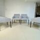 Set  de 4 fauteuils design Arper Saari