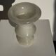 Small Médicis vase in alabaster H15.5 D11