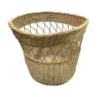 Vintage wicker basket