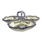 Gien - Hors d'oeuvres dish Renaissance décor