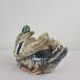 Duck majolica planter, planter, 1900