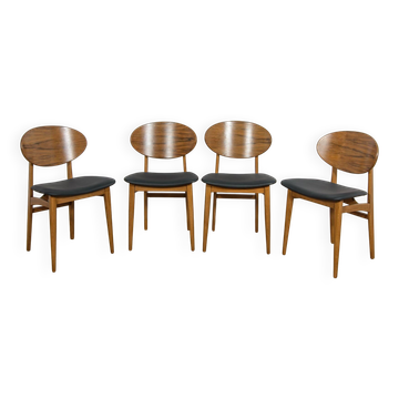 Art Deco  Dining Chairs, United Knigdom, 1930s, Set of 4
