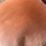 Vintage terrcota velvet 3-seater sofa from the 60s/70s