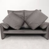 Cassina Maralunga 2 seater - bicolore gray