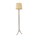 Lampadaire en bronze effet bambou