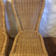 4 rattan chairs