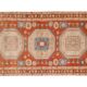 Vintage handmade Turkish rug 125x218 cm