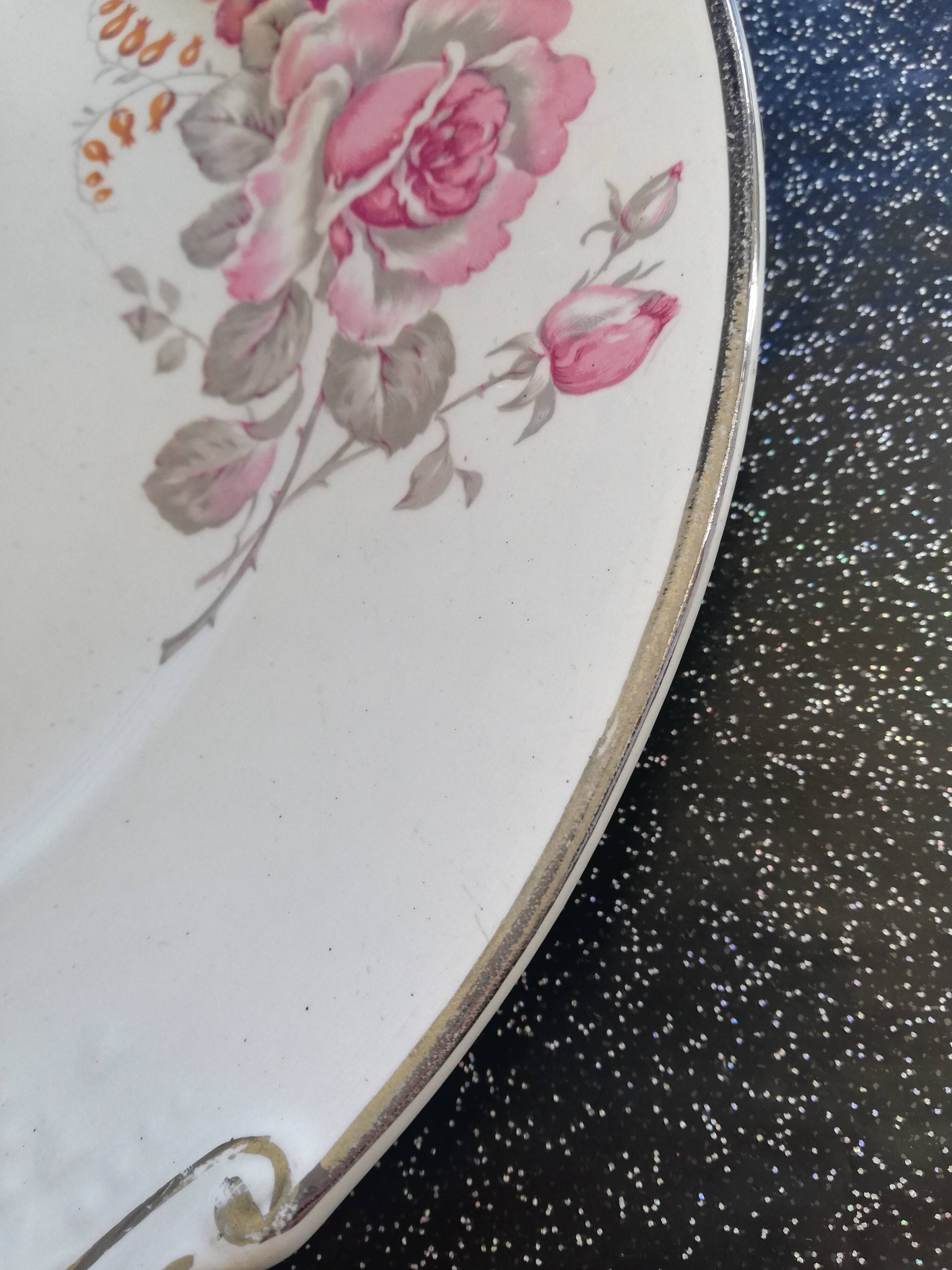 1 porcelain tray wolf mill and Hamage