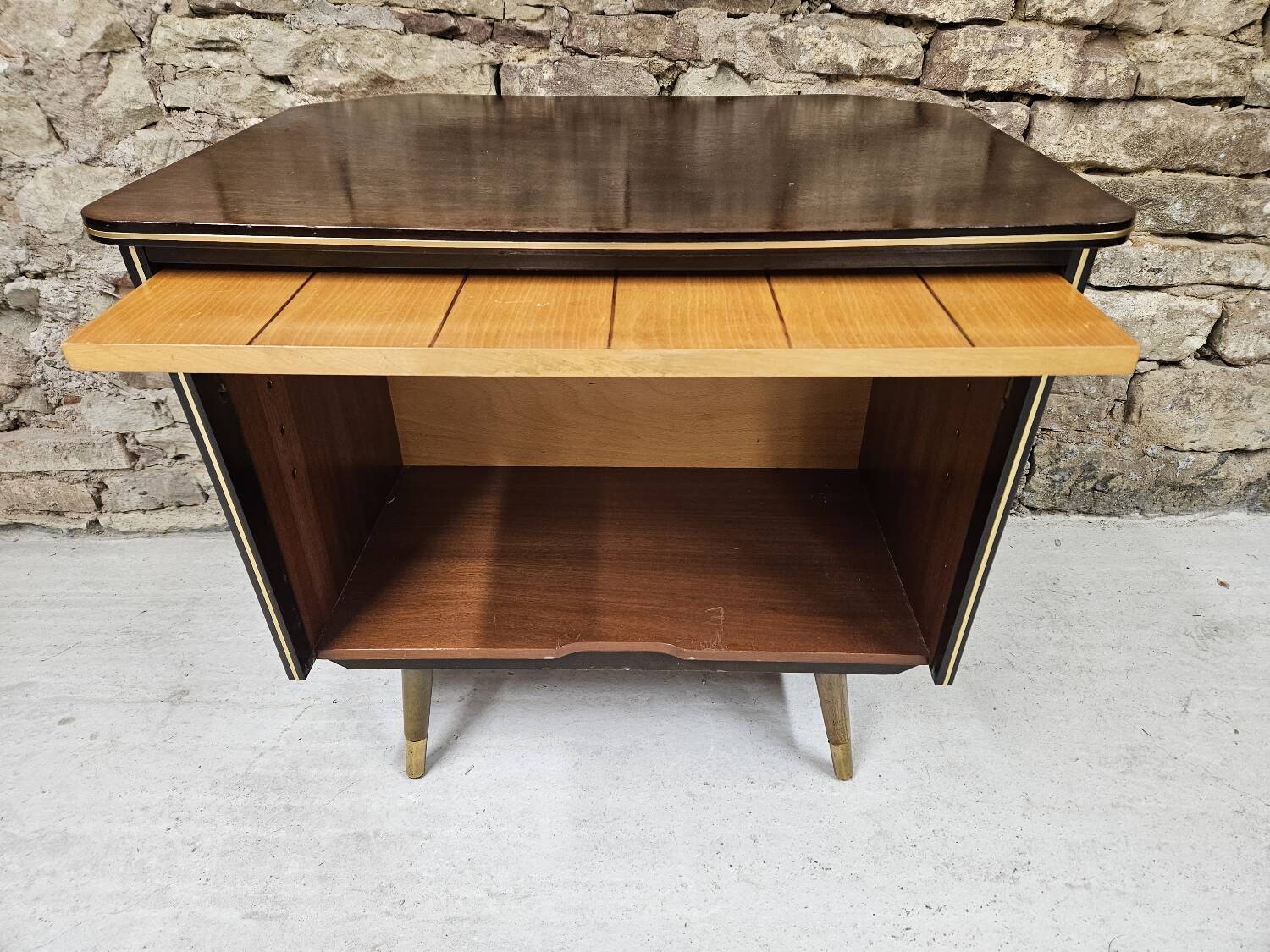 Vintage 1960s bar buffet